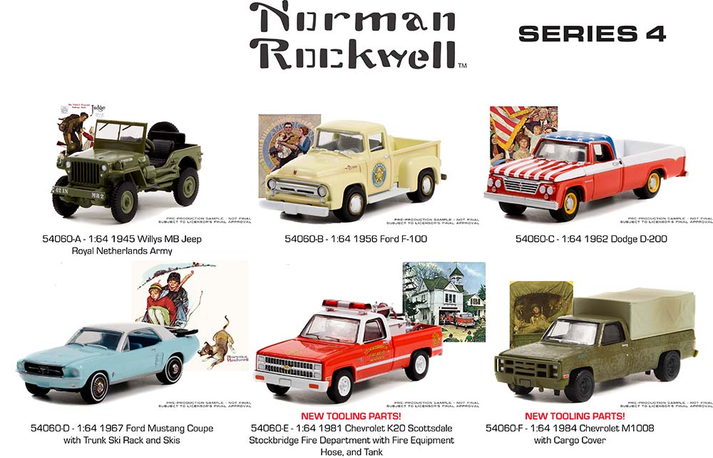 PRE-ORDER 1:64 Norman Rockwell Series 4 Assortment