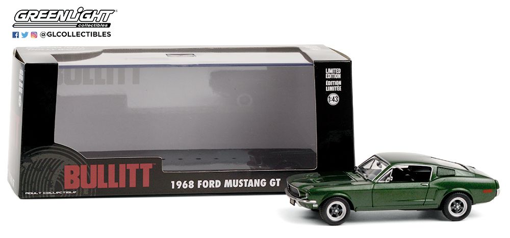 1:43 Bullitt (1968) – 1968 Ford Mustang GT Fastback