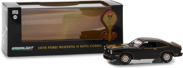 1:43 1978 Ford Mustang II King Cobra – Black & Gold