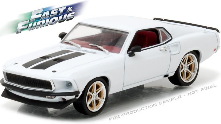 1:43 Fast & Furious – Fast & Furious 6 (2013) – 1969 Ford Mustang Custom "Anvil Halo"