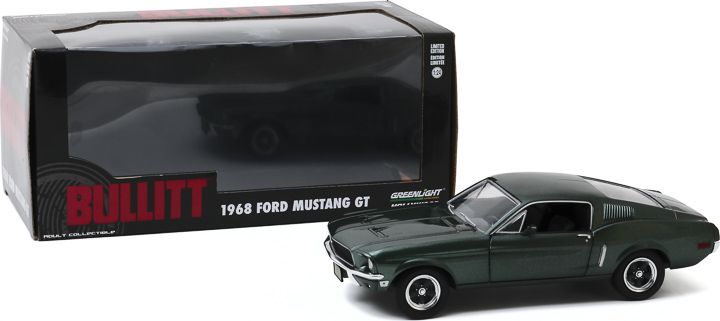 1:24 Bullitt (1968) – 1968 Ford Mustang GT Fastback