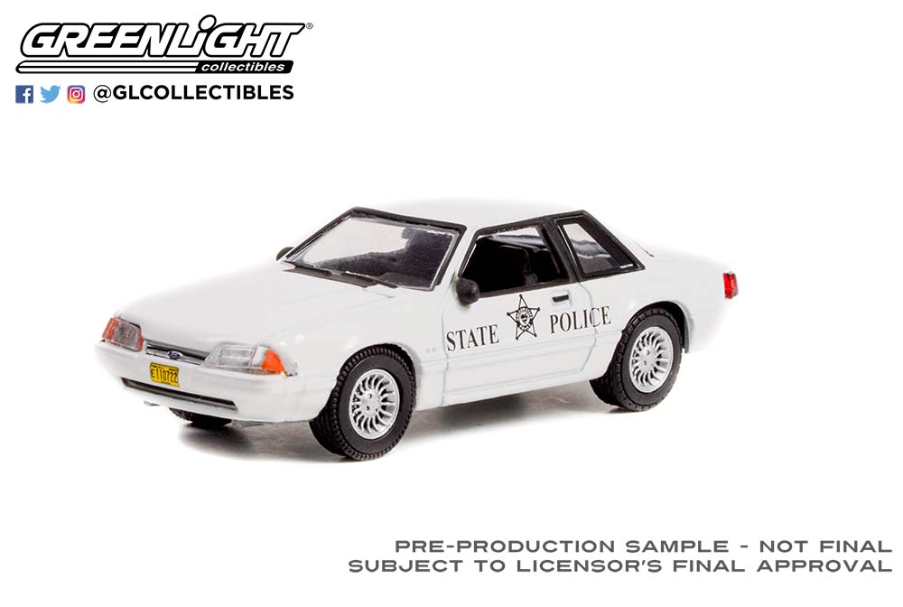 PRE-ORDER 1:64 Hot Pursuit Series 41 – 1993 Ford Mustang SSP – Oregon State Police