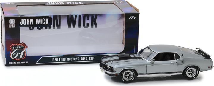 1:18 Highway 61 – 1:18 John Wick (2014) – 1969 Ford Mustang BOSS 429