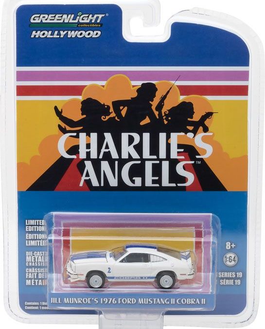 1:64 Charlie’s Angels (1976-81 TV Series) – 1976 Ford Mustang Cobra II